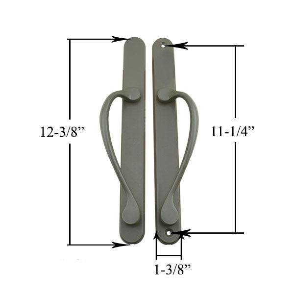 Marvin Narrow Traditional, Keyed Sliding Patio Door Handle