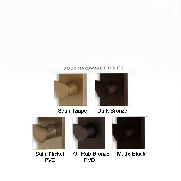 Marvin Contemporary Handle, Inactive / Dummy Ultimate Hinged French Door