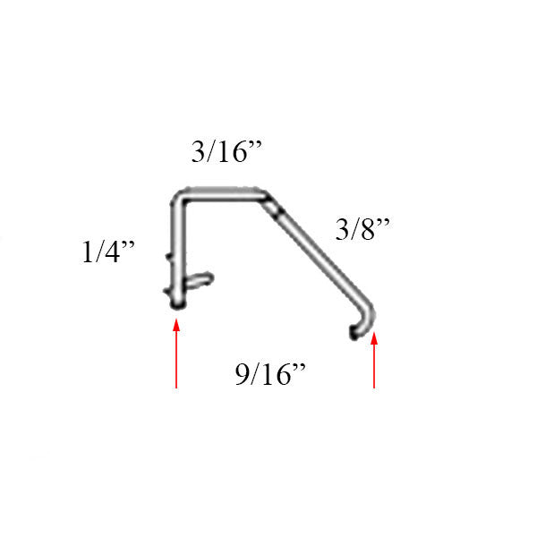Marvin Single & E-Z Tilt Double Hung, Tilt Pac Weatherstrip V245 - White