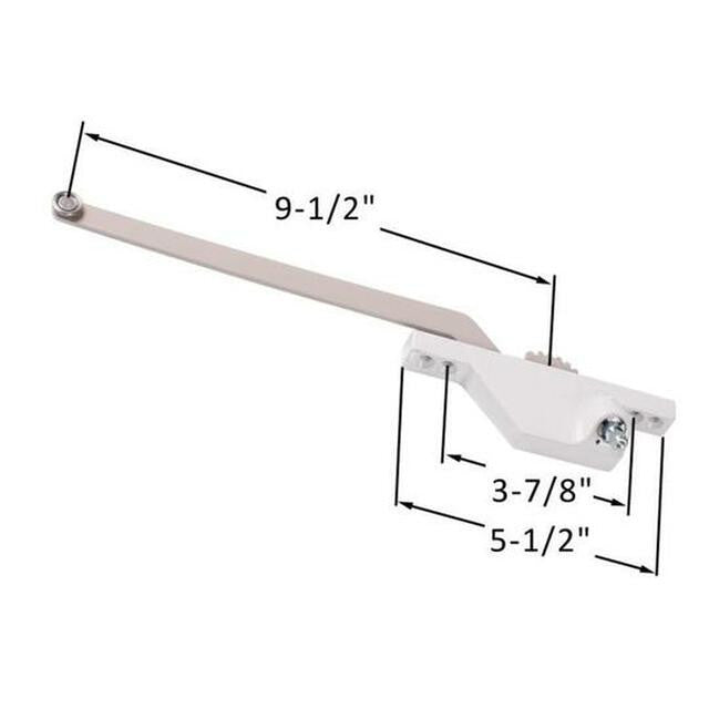 Truth Hardware Front Mount Casement Window Operator with Arm