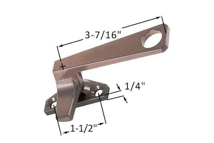 Truth Hardware Pole Operated Cam Handle with Offset Base