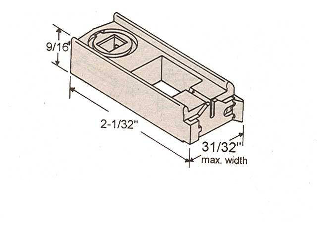 Pivot Lock Balance Shoe, Small, Blue Cam