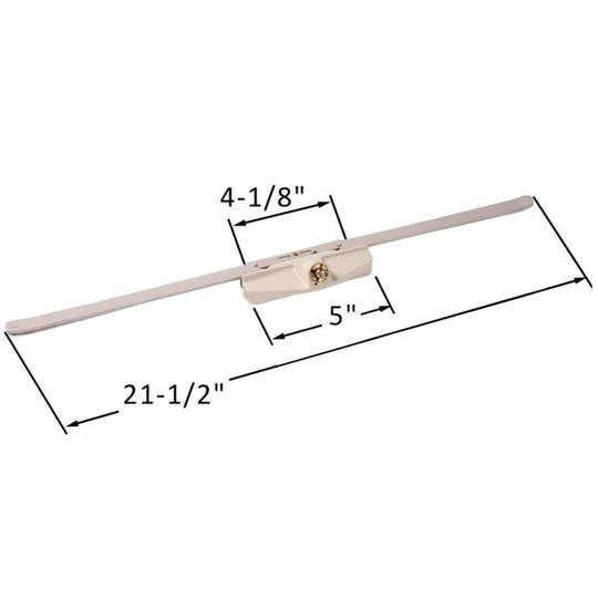 Truth Hardware 21-1/2" Single Pull Roto Gear Awning Window Operator