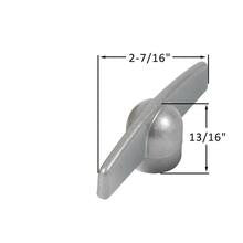 Truth Hardware T-Crank Window Handle with 5/16" Spline