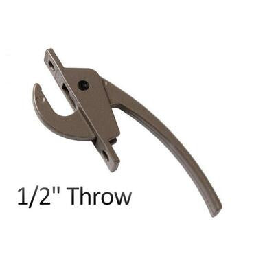 Truth Hardware Straight Casement Window Locking Handle with 2-3/8" Screw Holes