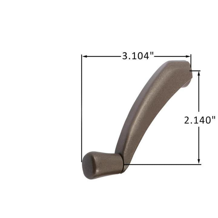 Truth Hardware Maxim Contour Window Crank Handle