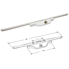 Truth Hardware Rear Mount Awning Window Scissor Arm Operator