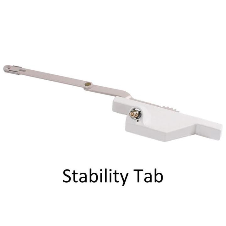 Truth Hardware Dyad Casement Window Operator With Offset Arm and Stability Tab