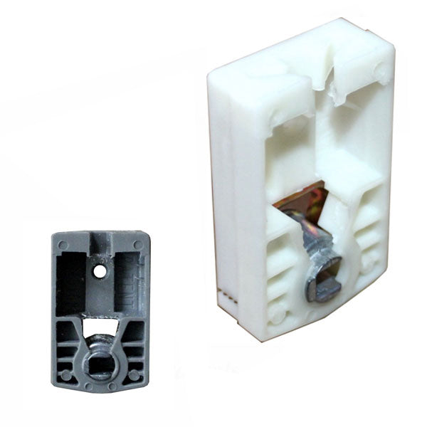 Pivot Lock Shoe, 1.25 x .530 Molded Plastic, Metal Spring