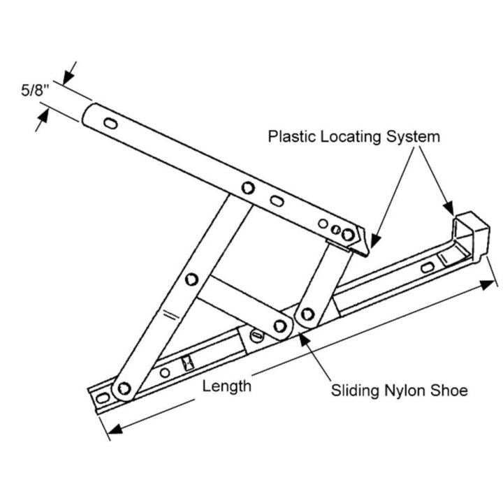 Securistyle "Defender" Friction Hinge
