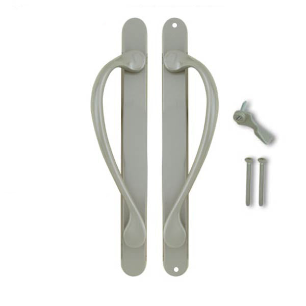 Marvin Active Non-Keyed, Narrow Sliding Door Handle, Center Thumb