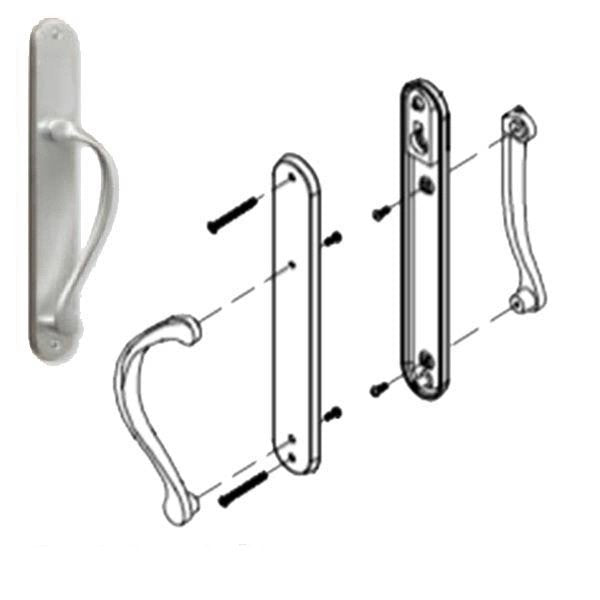 Marvin Ultimate Sliding French Door, Inactive / Dummy Wide Handle Set