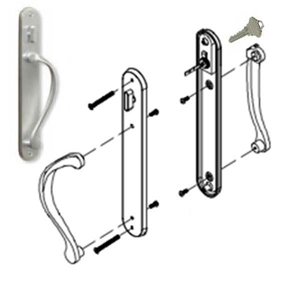 Marvin Active Keyed, Ultimate Sliding French Door Wide Trim