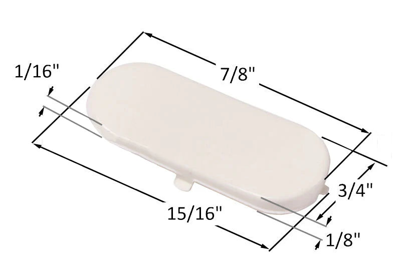 Cam Handle Screw Cover Caps