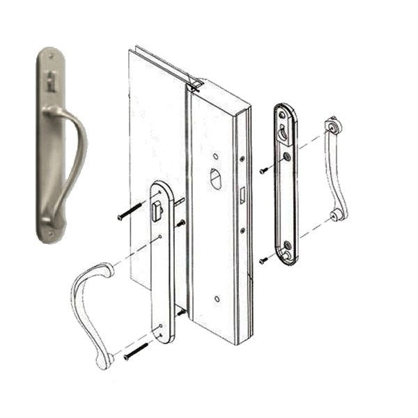 Marvin Active Non-Keyed Ultimate Sliding French Door Wide Trim