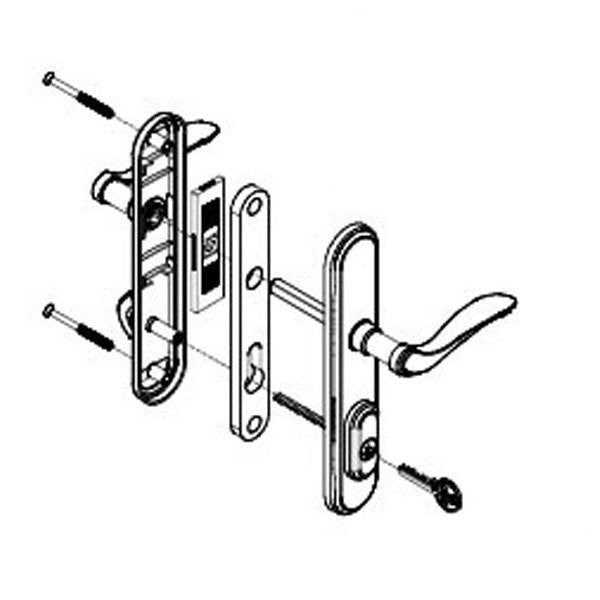 Integrity Cambridge Primary, Keyed Swinging Door Handles