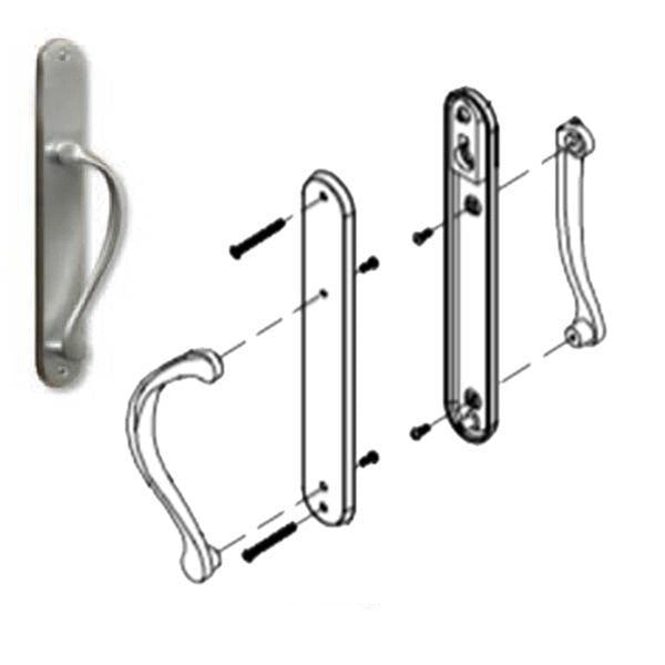 Marvin Ultimate Sliding French Door, Inactive / Dummy Wide Handle Set