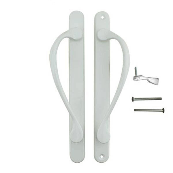 Marvin Active Non-Keyed, Narrow Sliding Door Handle, Center Thumb