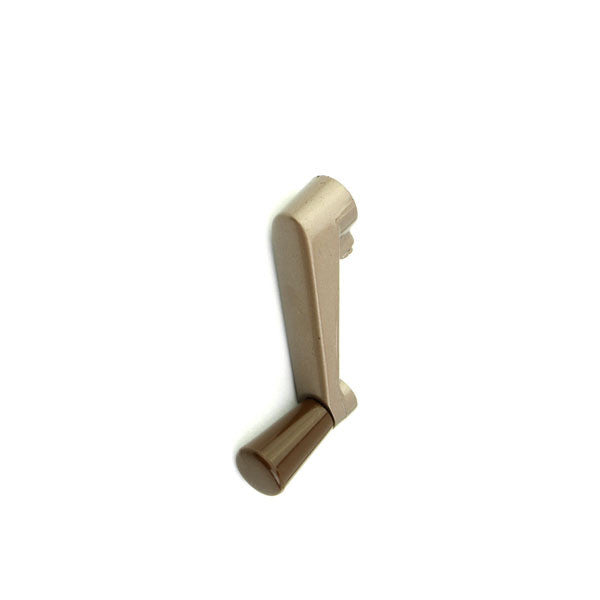 Crank Handle, Flexivent, Beauty-Line, Metal with Plastic Knob - Bronze *DISCONTINUED*
