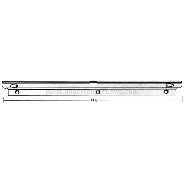 Wood Casement Window Operator Channel 0532108 Operator Channel 1960 to 1974