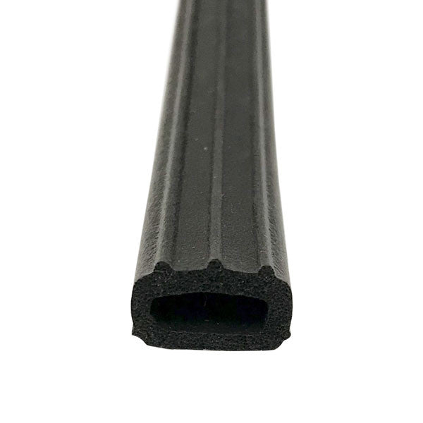 200 Series Tilt-Wash Double-Hung Bottom Rail Weatherstrip 0878125 Bottom Rail Sash Weatherstrip - Black