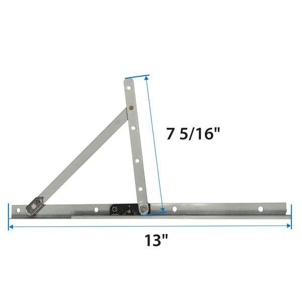 100 Series Casement Corrosiion Resistant Washability Hinge Kit 9046342 Casement Corrosion Resistant Washability Hinge Kit - Left Hand