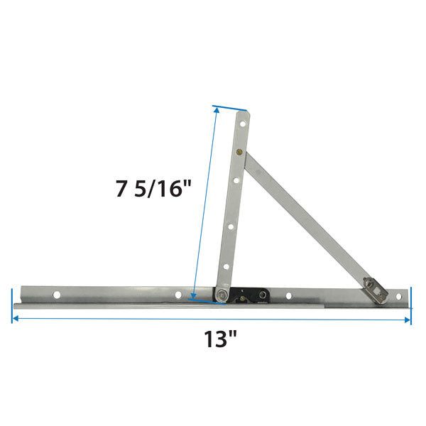 100 Series Casement Corrosion Resistant Washability Hinge Kit 9046343 Casement Corrosion Resistant Washability Hinge Kit - Right Hand