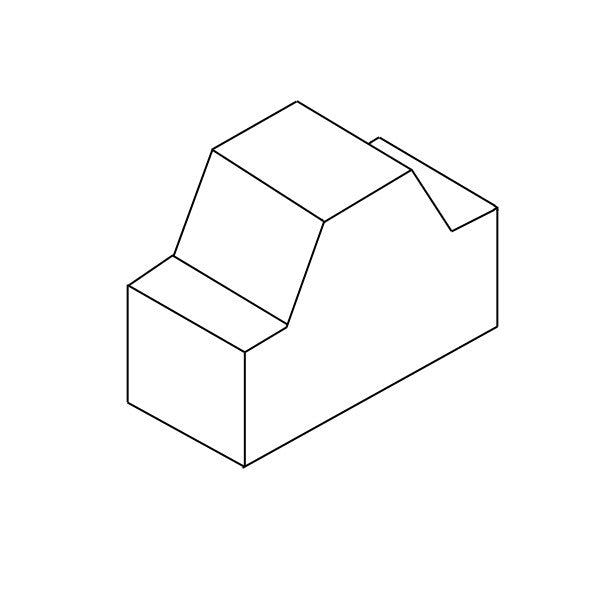 Foam Plug (Chimney Block) For Vinyl Jamb Liner - White