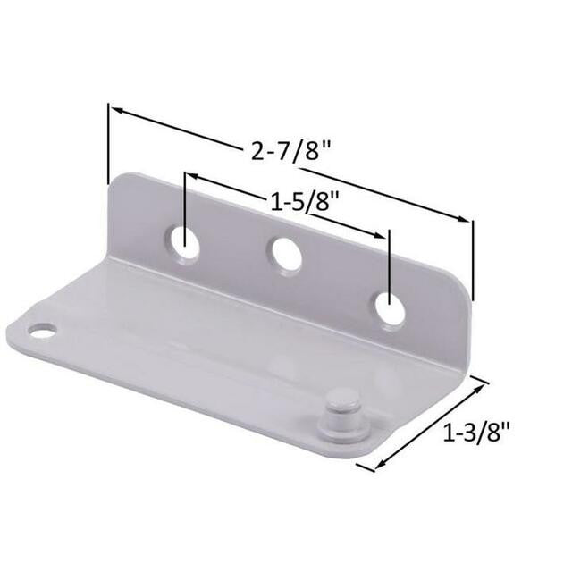 Truth Hardware 2-7/8" Steel Stud Bracket for Casement Window Operators