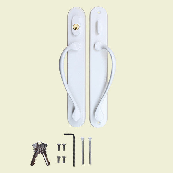 Marvin Active Keyed, Ultimate Sliding French Door Trim - White