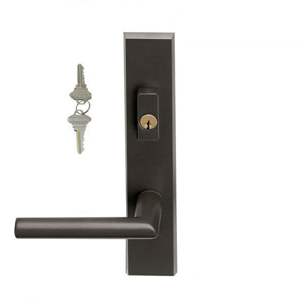 Marvin Contemporary Handle, Active Ultimate Hinged French Door- PVD