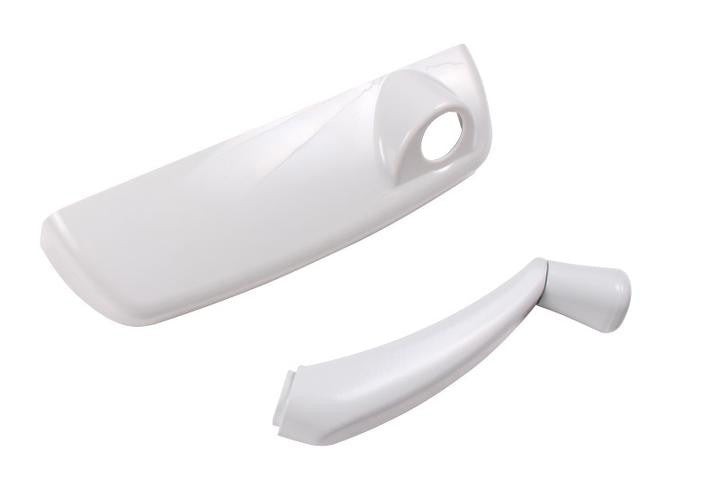 Truth Hardware White Operator Cover & Handle