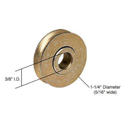 Roller Only, 1-1/4 Dia. Steel Wheel