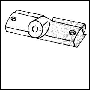 White Operator Cover - Screw Type 1978 to 1995