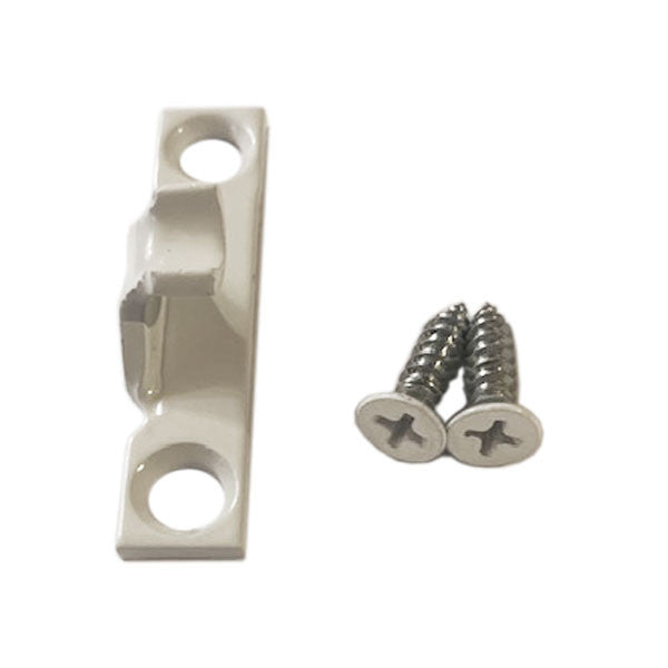 Lock Keeper 1351340 Casement & Awning Sash Lock Keeper - White