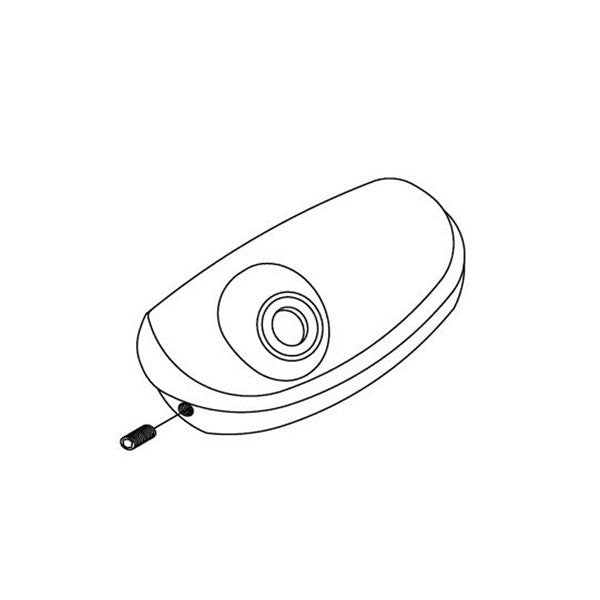 Andersen Perma-Shield Improved/E-Z Casement Windows - Operator Cover - Estate Style - Antique Brass