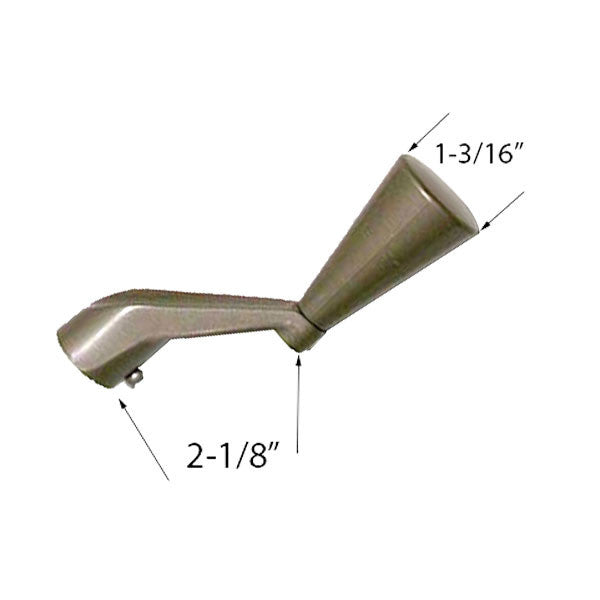Andersen Window Crank Handle, PS CSMT, Easy Grip Classic - Stone *DISCONTINUED*