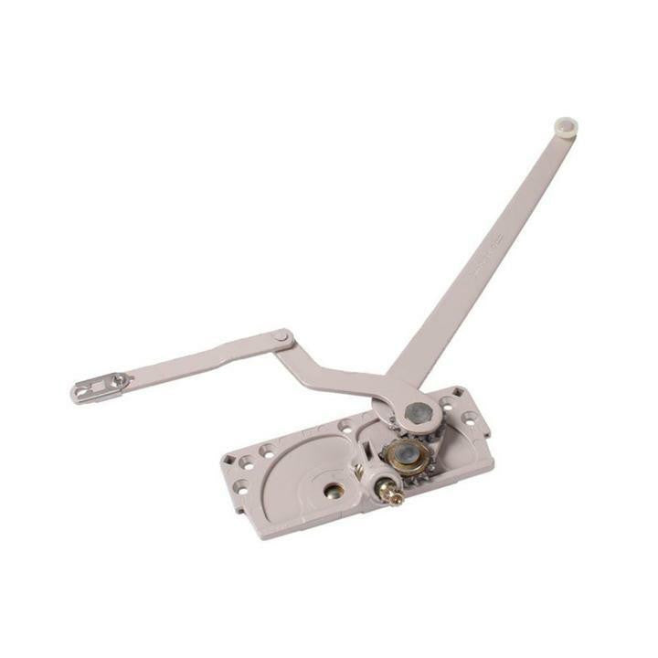 Truth Hardware Entrygard Dual Arm Casement Window Operator With Offset Down 4-7/16" Link Arm