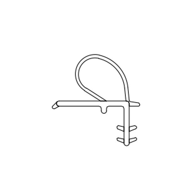 Marvin Inactive Panel V780 Stile Weatherstrip, 92-15/32′′ - Beige