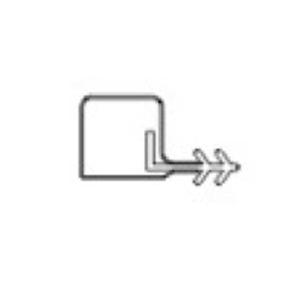 Marvin Single & Double Hung Top Check Rail Weatherstrip V031 - Beige