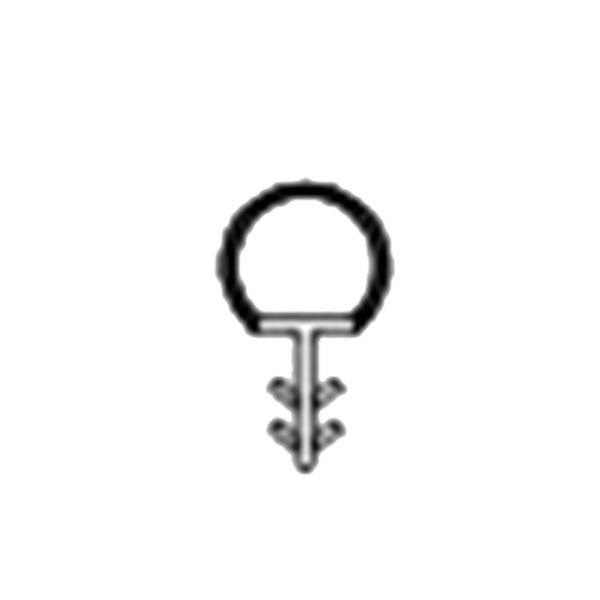 Marvin Casement Window, Bulb Weather Strip, 2 X 74" - Beige