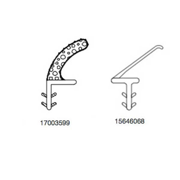 Marvin Head Jamb, Parting Stop, Astragal V795 Weatherstrip 79-5/16" - Beige