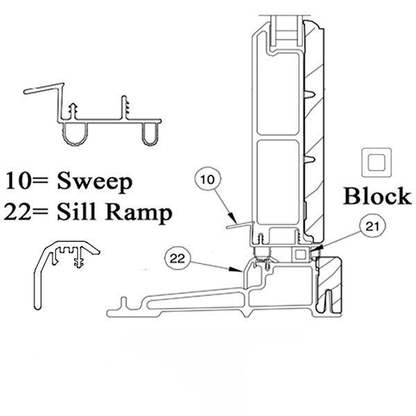 Marvin V1892 Sill Ramp