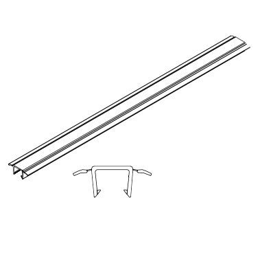 V2396 Head Jamb Frame Weatherstrip