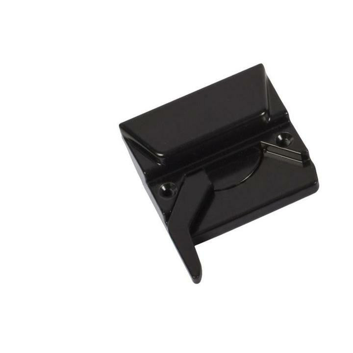 Truth Hardware "Entrygard" Sash Lock With 2-3/8" Screw Holes - Black