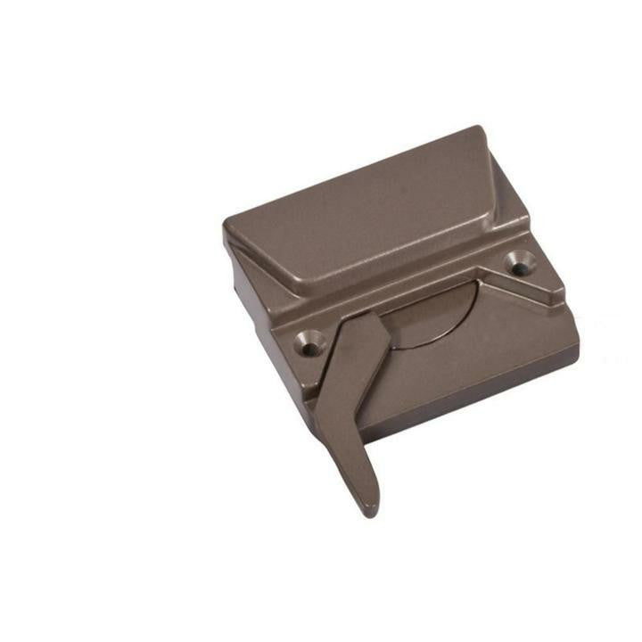 Truth Hardware "Entrygard" Sash Lock With 2-3/8" Screw Holes - Brown