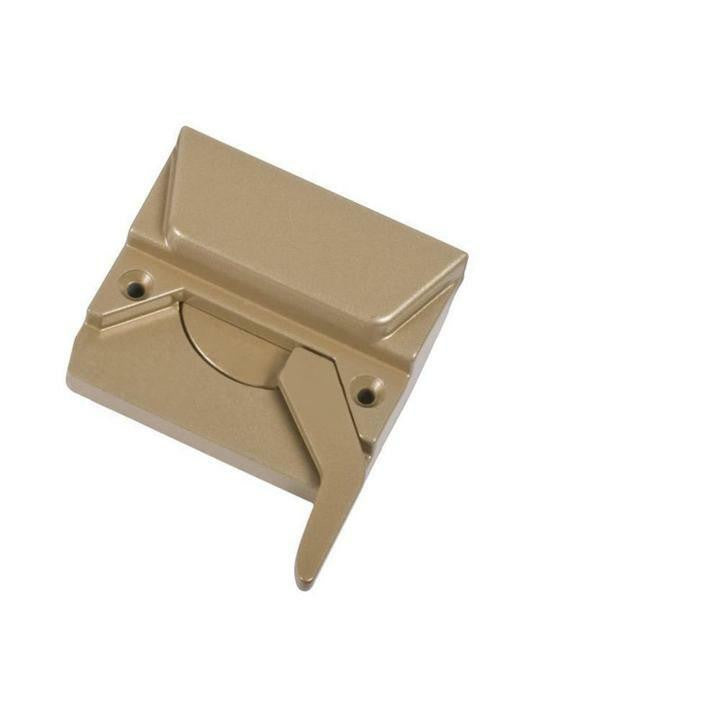 Truth Hardware "Entrygard" Sash Lock With 2-3/8" Screw Holes - Coppertone