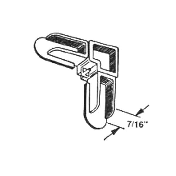 Quickie Corner 7/16 Frame - Grey