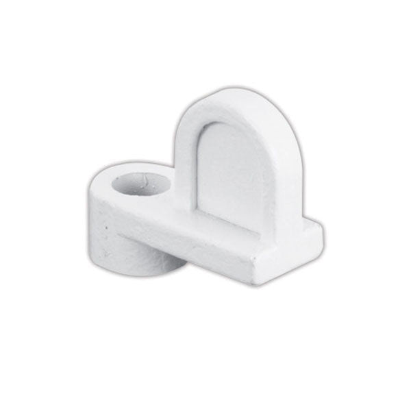 Diecast Clips - 1/16 In - White - 8 Pack