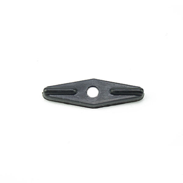 Flush Clips - Plastic - Black - 12 Pack